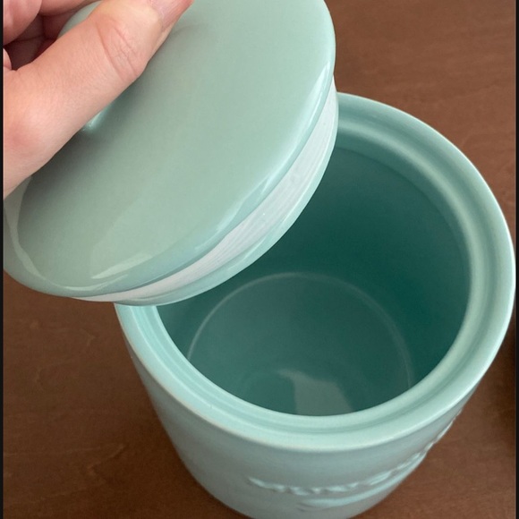 Dog treat jar and bowl - Picture 2 of 3